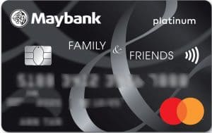 maybank family and friends card